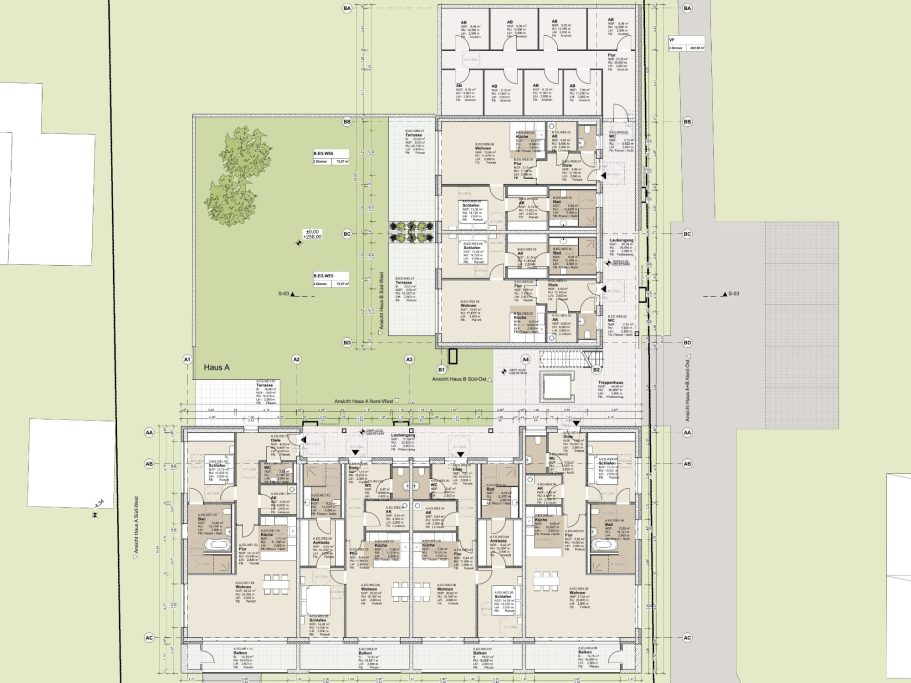 Schnitt Harscampstraße 11