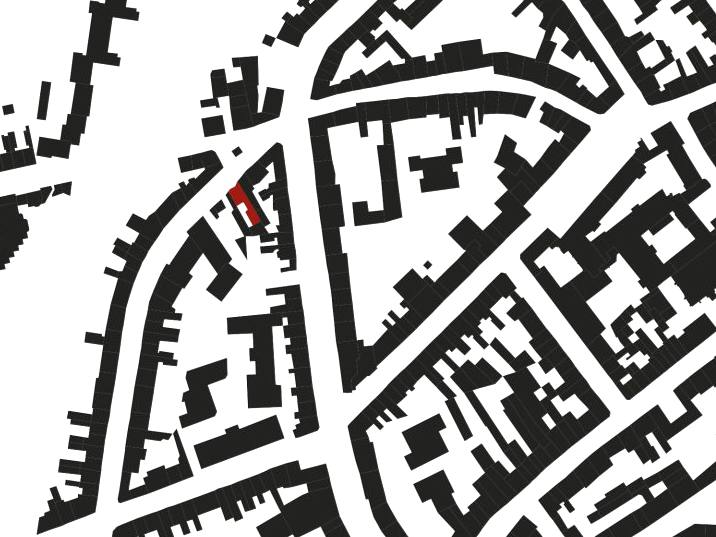 Schwarzplan Harscampstraße 11