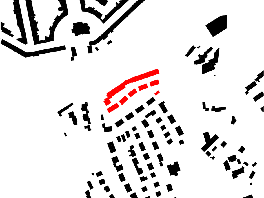 Schwarzplan Harscampstraße 11