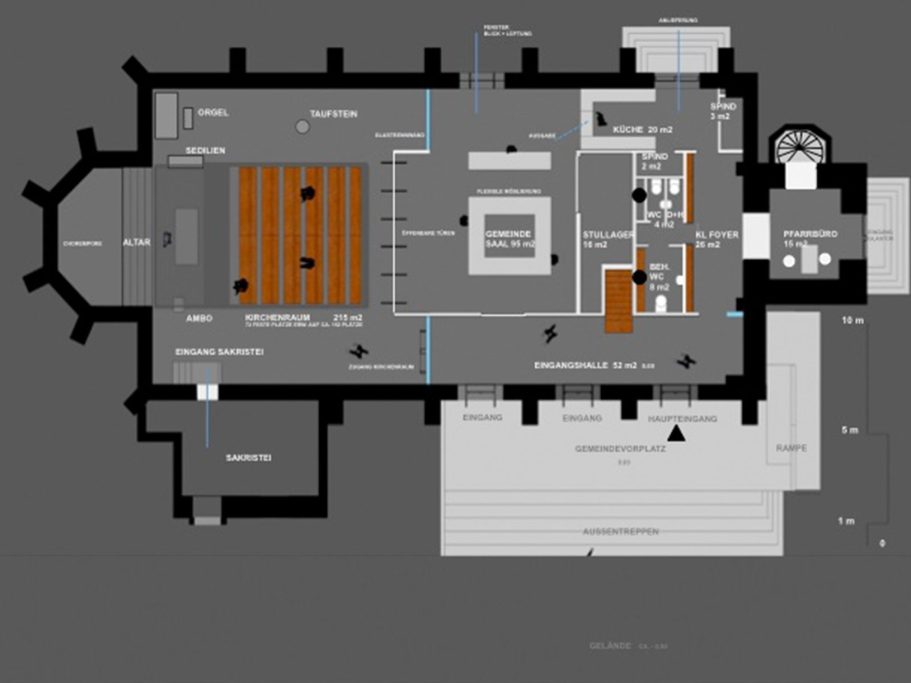 Schnitt Harscampstraße 11