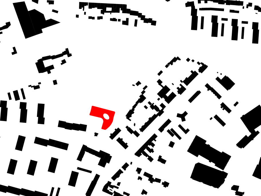 Schwarzplan Harscampstraße 11