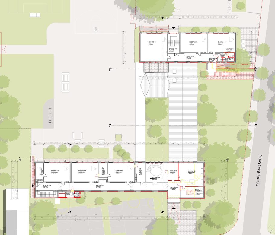 Schnitt Harscampstraße 11