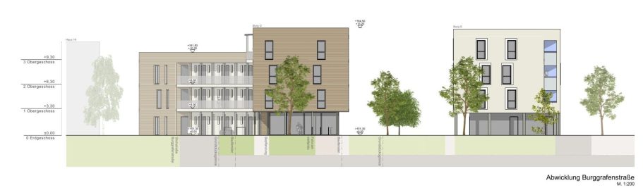 Detail Dachstuhl Harscampstraße 11