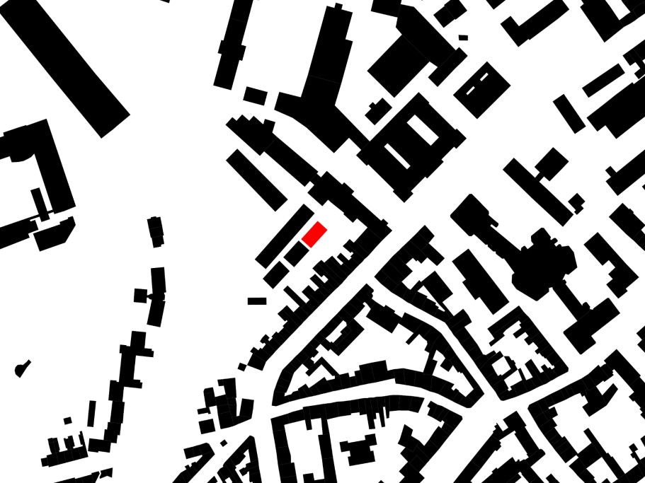 Schwarzplan Harscampstraße 11