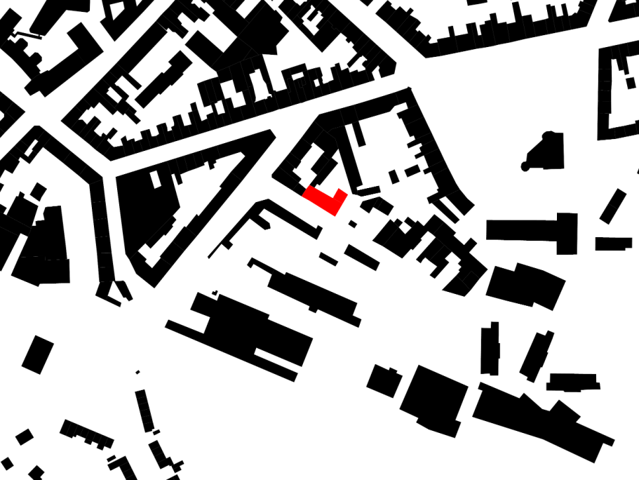 Schwarzplan Harscampstraße 11