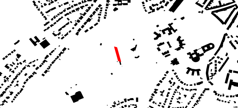 Schwarzplan Harscampstraße 11