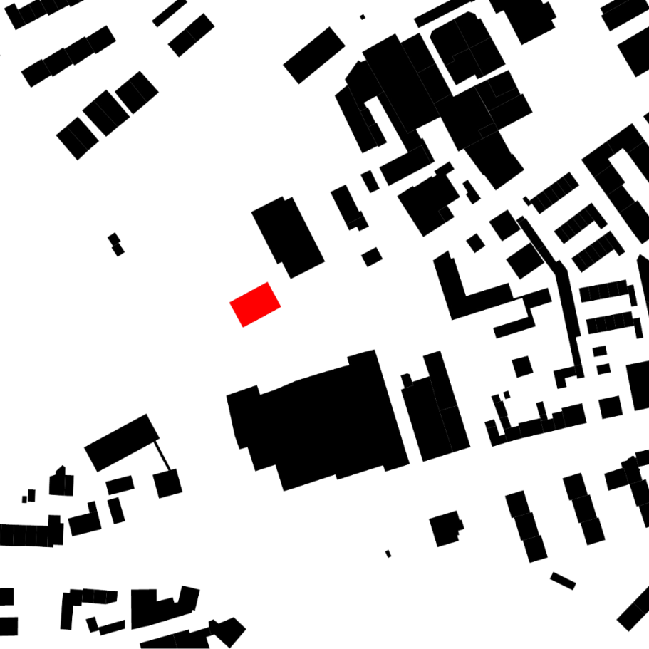 Schwarzplan Harscampstraße 11