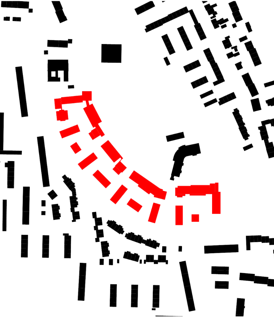 Schwarzplan Harscampstraße 11